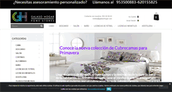Desktop Screenshot of galasohogar.com